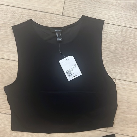 ✨NWT✨ FOREVER 21 Slinky Crop Top and Midi Skirt Set - Picture 8 of 9